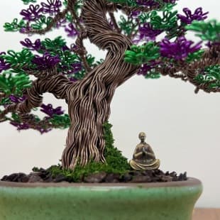 Shohin Purple Azalea