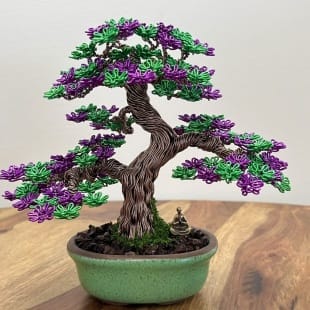 Shohin Purple Azalea
