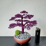 PURPLE MINI BONSAI